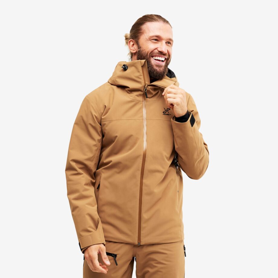 Revolution Race Helix Jacket - Herr - Toasted Coconut, Storlek:L - Vinterjackor