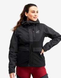 Revolution Race RVRC GP Pro Jacket 2.0 - Dam - Anthracite, Storlek:M - Skaljacka & Vindjacka
