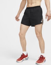 Nike Löparshorts Nike AeroSwift 10 cm för män - Svart