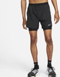 Nike Löparshorts Nike Dri-FIT Stride 2-in-1 13 cm för män - Svart
