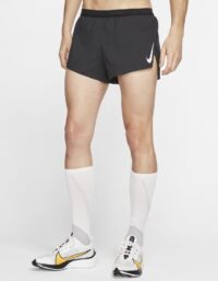 Nike Löparshorts Nike AeroSwift 5 cm för män - Svart