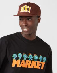 MARKET Arc 5 Panel Cap, Brown
