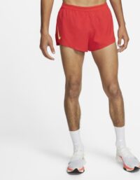 Nike Löparshorts Nike AeroSwift 5 cm för män - Röd