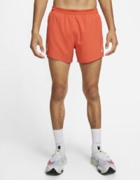Nike Löparshorts Nike AeroSwift 10 cm för män - Orange