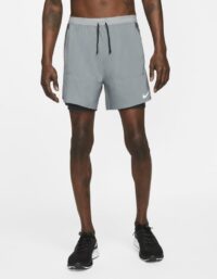 Nike Löparshorts Nike Dri-FIT Stride 2-in-1 13 cm för män - Grå