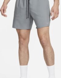 Nike Löparshorts med innerbyxor Nike Dri-FIT Stride 18 cm för män - Grå