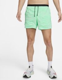 Nike Löparshorts Nike Dri-FIT Stride Run Division med innerbyxor 13 cm för män - Grön