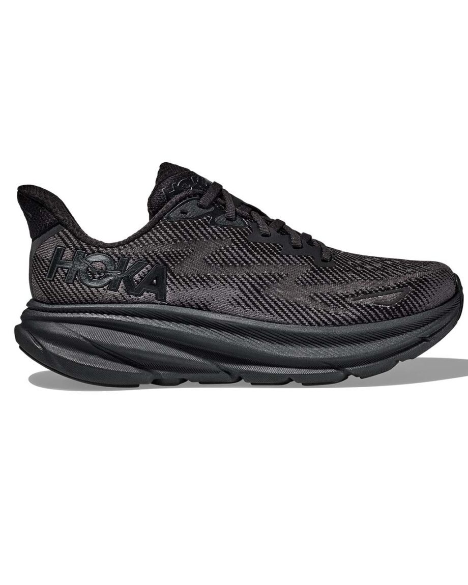 Hoka Clifton 9 M Black/Black (Storlek 44 2/3)