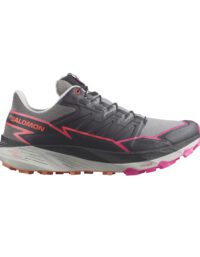 Salomon Thundercross M Plum Kitten/Black/Pink Glo (Storlek 47 1/3)