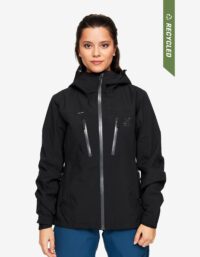 Revolution Race Silence Proshell 3L Jacket - Dam - Black/Anthracite, Storlek:XS - Skaljacka & Vindjacka