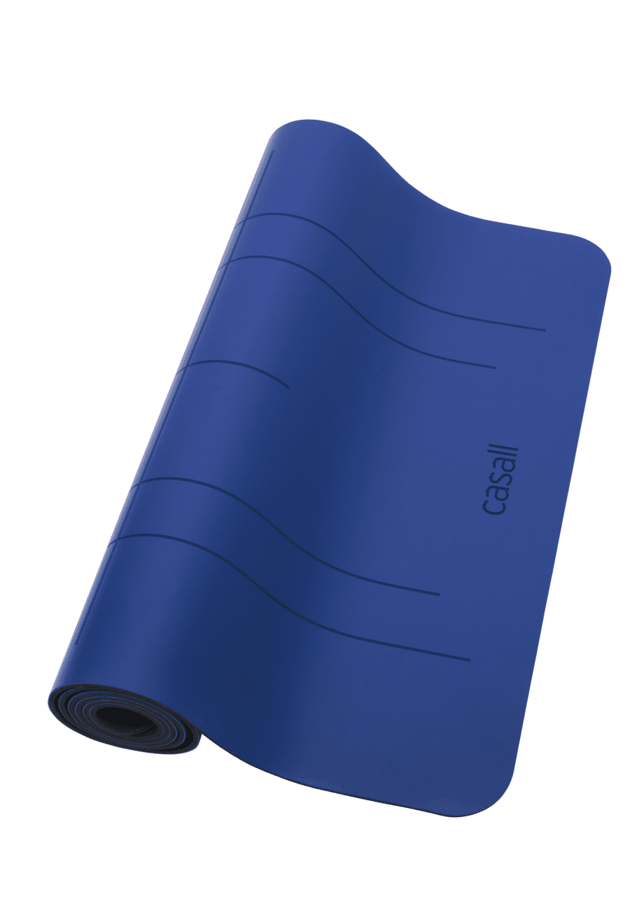 Casall Yoga Mat Grip & Cushion III 5mm - Digital Blue