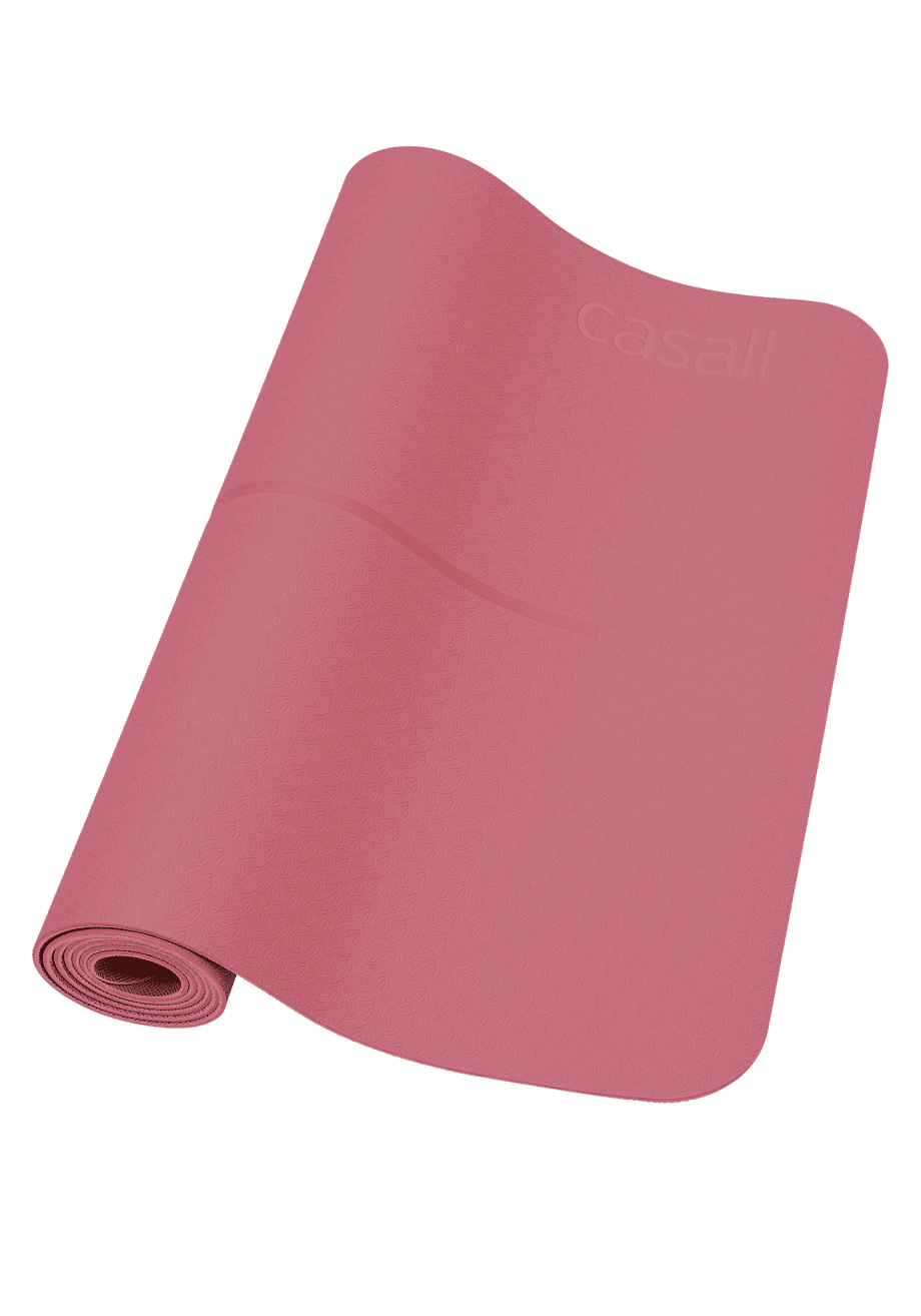 Casall Yoga mat position 4mm - Mineral Pink