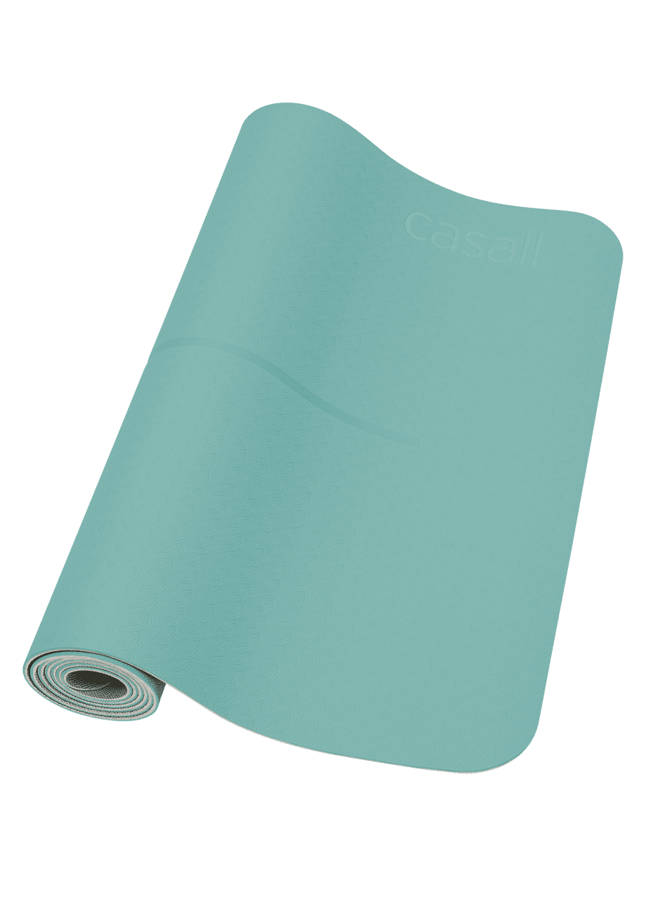 Casall Yoga Mat Position 4mm - Pastel mint/sand