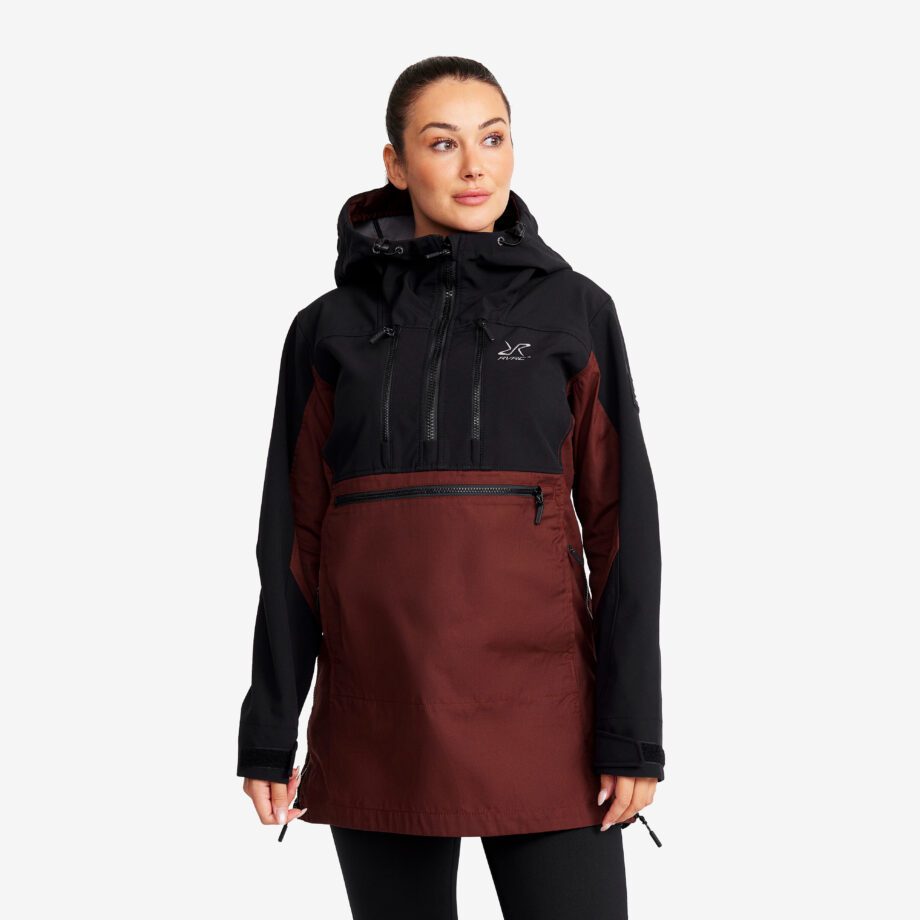 Revolution Race Outdoor Anorak - Dam - Earth, Storlek:S - Skaljacka & Vindjacka