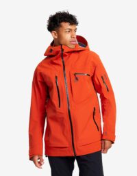 Revolution Race Jackor > Regn- & Skaljackor - Cyclone Long 3L Jacket - Herr - Rooibos Tea, Storlek:S