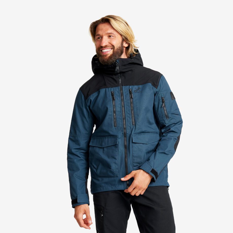 Revolution Race Skaljacka & Vindjacka - Outdoor Jacket - Herr - Moonlit Ocean, Storlek:S