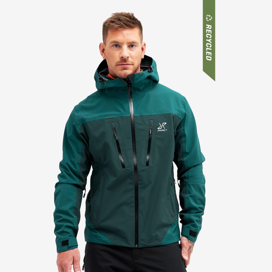 Revolution Race Silence Proshell 3L Jacket - Herr - Deep Teal 2.0, Storlek:XL - Skaljacka & Vindjacka