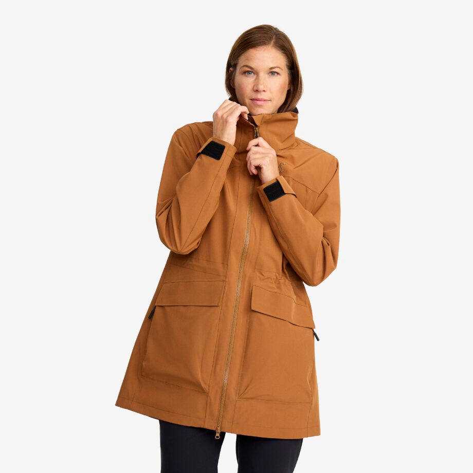 Revolution Race Nevis 2L Parka - Dam - Rubber, Storlek:M - Skaljacka & Vindjacka