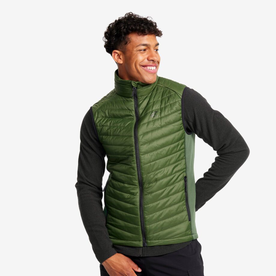 Revolution Race Radical Insulate Vest - Herr - Black Forest, Storlek:S - Jackor > Västar