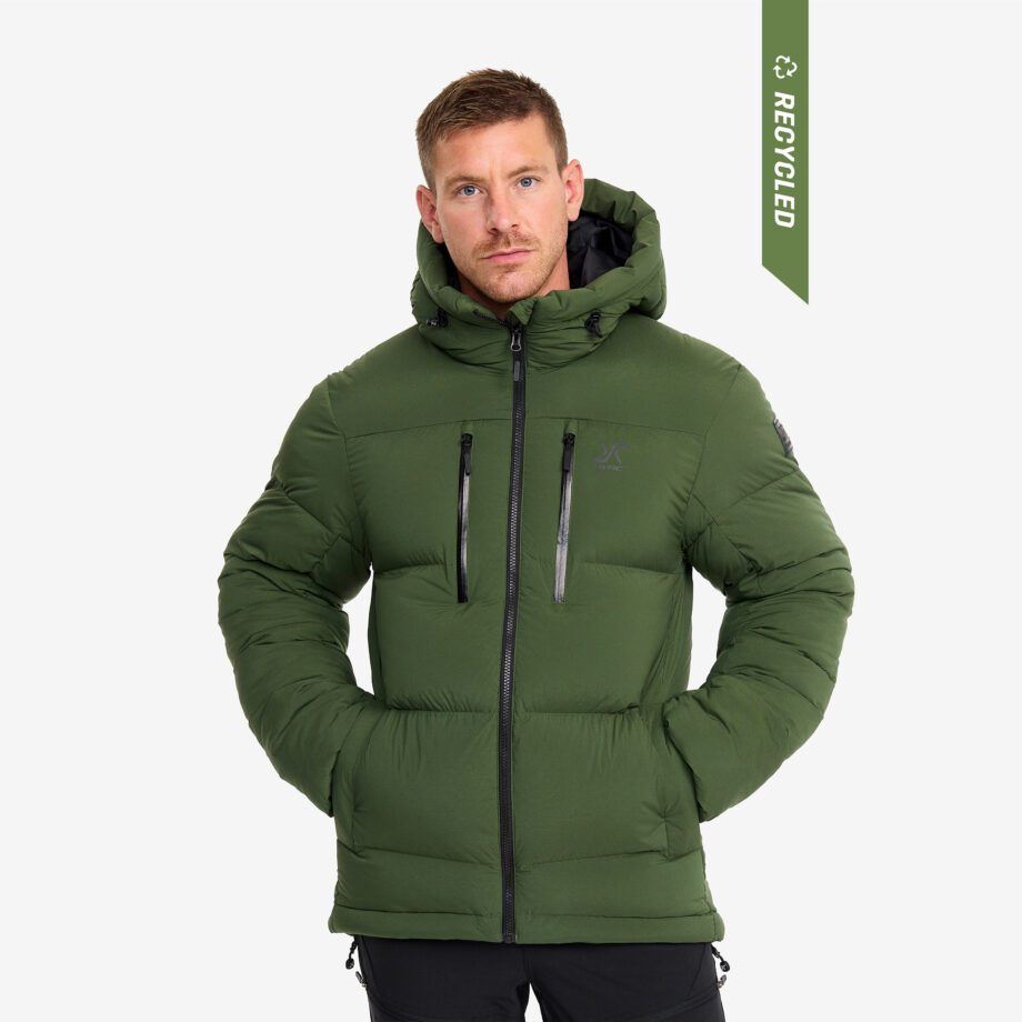 Revolution Race Flexpedition Down Jacket - Herr - Black Forest, Storlek:S - Vinterjackor