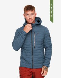 Revolution Race Flex Stretch Down Jacket - Herr - Moonlit Ocean, Storlek:S - Vinterjackor