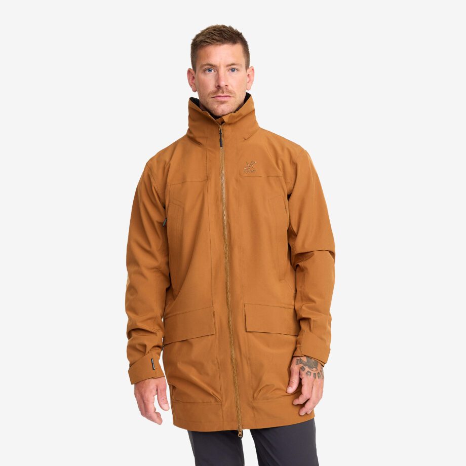 Revolution Race Nevis 2l Parka - Herr - Rubber, Storlek:XL - Skaljacka & Vindjacka
