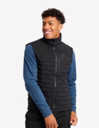 Revolution Race Jackor > Västar - Flex Stretch Down Vest - Herr - Black, Storlek:XL