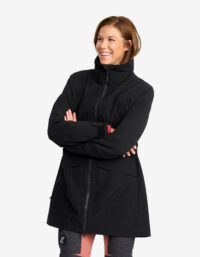 Revolution Race Nevis 2L Parka - Dam - Black, Storlek:2XL - Skaljacka & Vindjacka