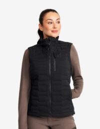 Revolution Race Flex Stretch Down Vest - Dam - Black, Storlek:S - Västar