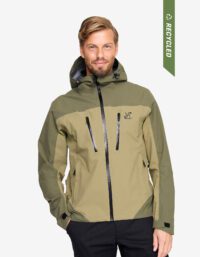Revolution Race Silence Proshell 3L Jacket - Herr - Aloe, Storlek:L - Skaljacka & Vindjacka