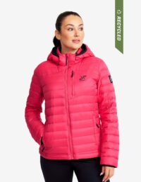 Revolution Race Helium Down Jacket - Dam - Azalea, Storlek:3XL - Vinterjackor