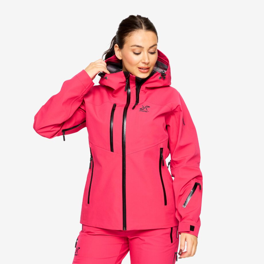 Revolution Race Cyclone Rescue Jacket 2.0 - Dam - Azalea, Storlek:M - Skaljacka & Vindjacka