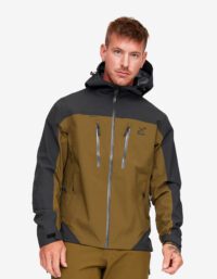 Revolution Race Silence Proshell Jacket - Herr - Dark Olive/Moonless Night, Storlek:S - Skaljacka & Vindjacka