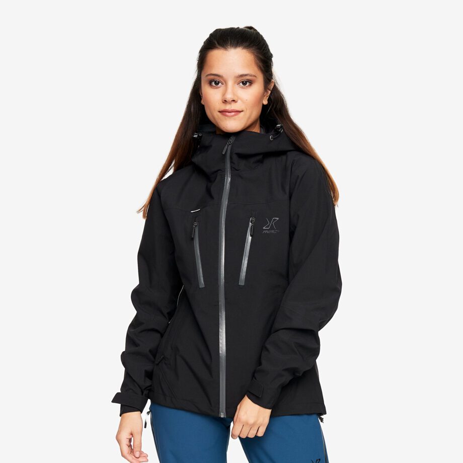 Revolution Race Silence Proshell Jacket - Dam - Black/Anthracite, Storlek:XL - Skaljacka & Vindjacka