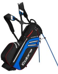 Cobra Ultradry Pro Stand Bag - Black/Electric Blue