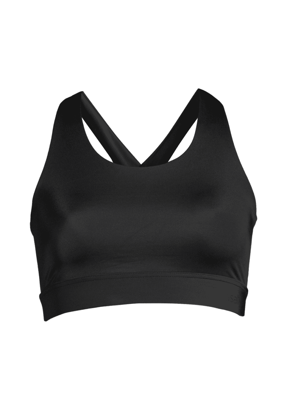 Casall Crossback Sports Bra - Black