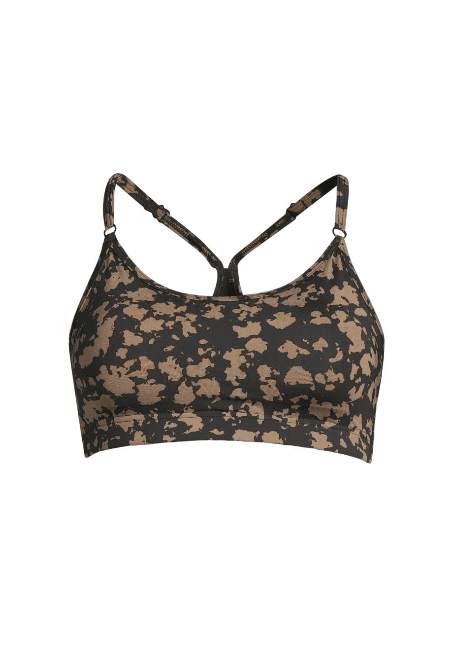 Casall Strappy Sports Bra - Cosmic Brown