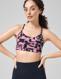 Casall Strappy Sports Bra - Echo Pink