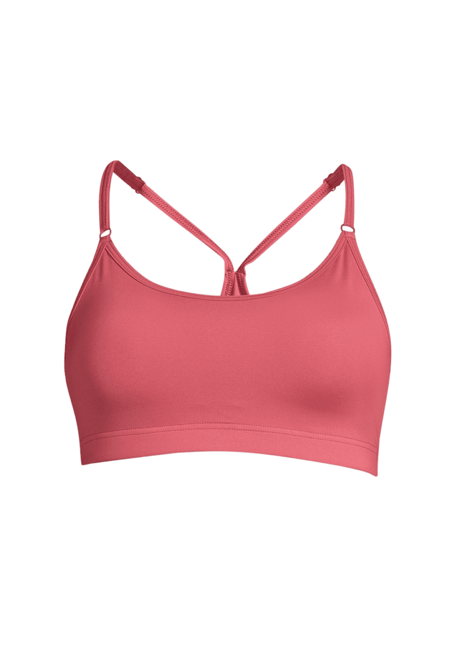 Casall Strappy Sports Bra - Raspberry