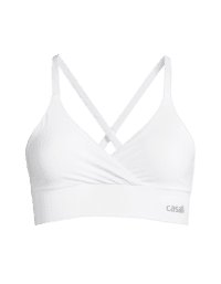 Casall Wrap Sports Bra - White