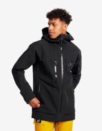 Revolution Race Jackor > Regn- & Skaljackor - Cyclone Long 3L Jacket - Herr - Black, Storlek:M