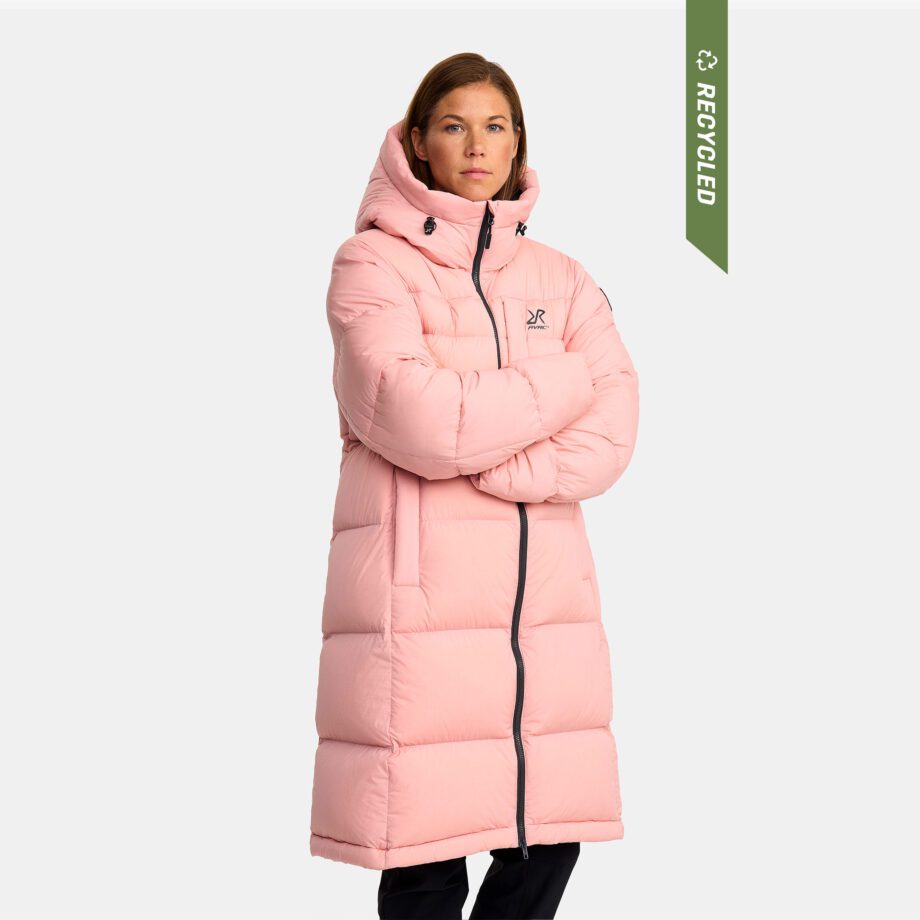 Revolution Race Flexpedition Down Parka - Dam - Blush, Storlek:2XL - Vinterjackor