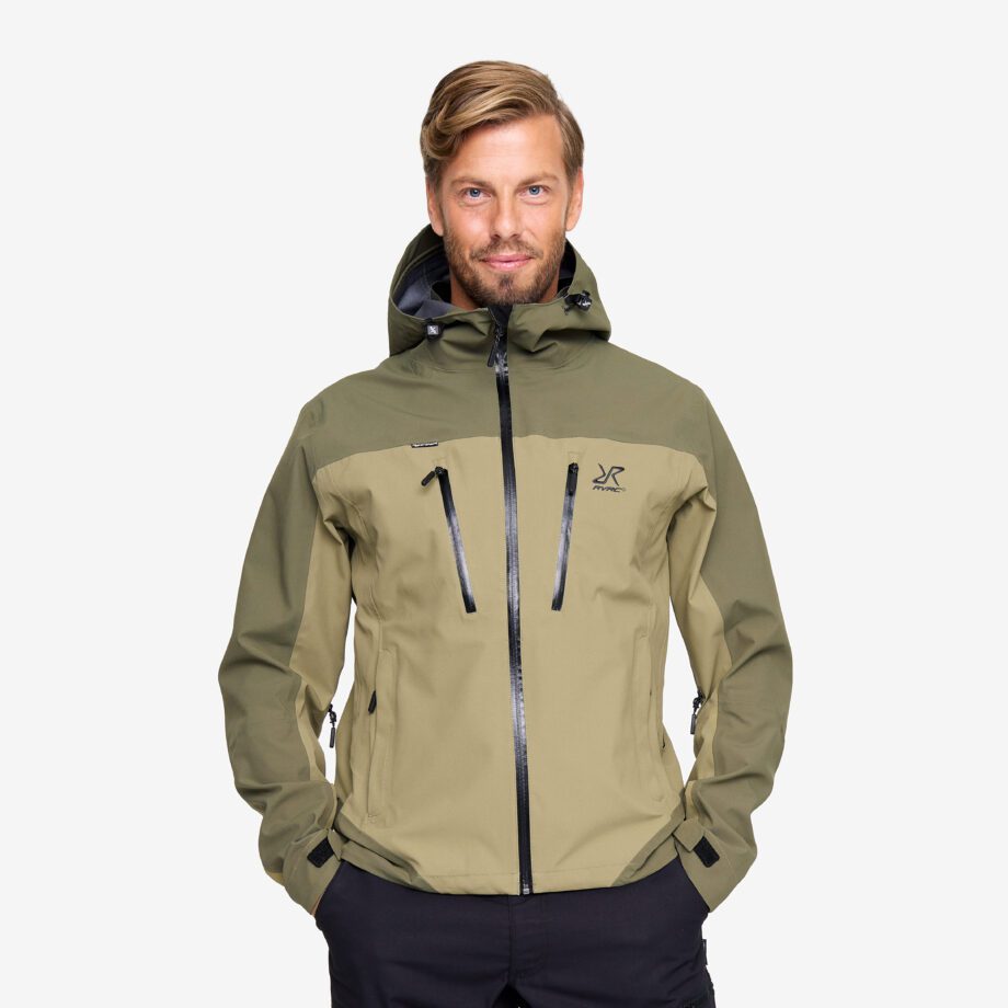Revolution Race Silence Proshell Jacket - Herr - Aloe, Storlek:M - Skaljacka & Vindjacka