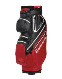 TaylorMade Storm Dry Cart Bag - Red/Black