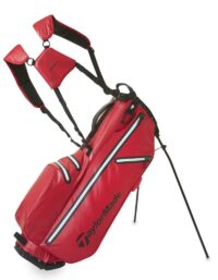 TaylorMade Flextech Waterproof Stand Bag - Red