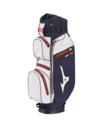 Mizuno BR-DRI WP Cart Bag - Navy/White/Red