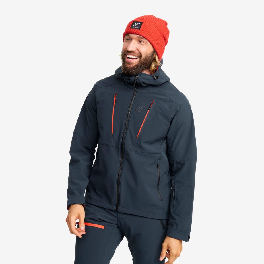 Revolution Race Paradigm Jacket - Herr - Blueberry, Storlek:2XL - Jackor > Softshelljackor