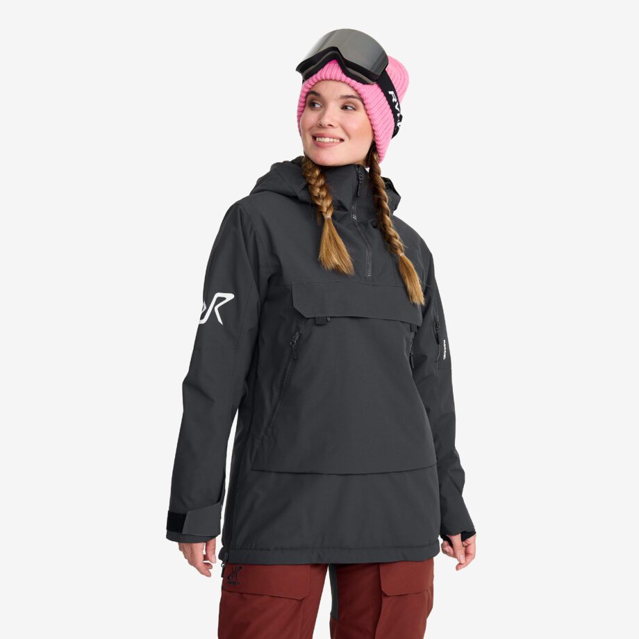 Revolution Race Halo 2L Insulated Ski Anorak - Dam - Anthracite, Storlek:M - Skaljacka & Vindjacka