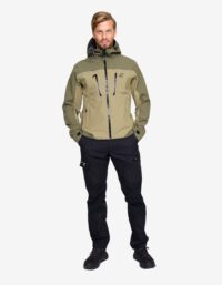 Revolution Race Silence Proshell 3L Jacket - Herr - Aloe, Storlek:2XL - Skaljacka & Vindjacka