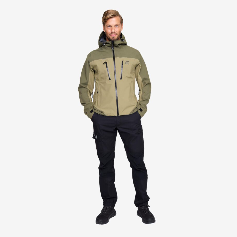 Revolution Race Silence Proshell 3L Jacket - Herr - Aloe, Storlek:2XL - Skaljacka & Vindjacka